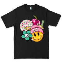 Black smiley face and school elementary Premium Tee - MaliasSmallBusiness