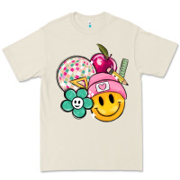 Bone smiley face and school elementary Premium Tee - MaliasSmallBusiness