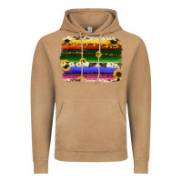 Vintage Camel serape sunflowers leopard cowhide background Vintage Hoodie - RanaPortraitStore