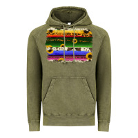 Vintage Olive serape sunflowers leopard cowhide background Vintage Hoodie - RanaPortraitStore