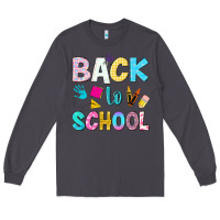 Smoke back to school Long Sleeve Tee - NancyCooperArtShop
