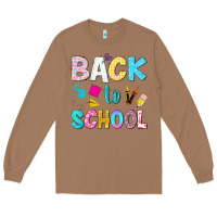 Toasted Coconut back to school Long Sleeve Tee - NancyCooperArtShop