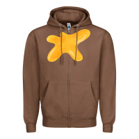 Chestnut honey splash fa element Zipper Hoodie - FaDigitalArtStudio