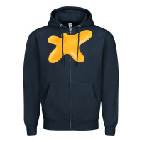 Navy honey splash fa element Zipper Hoodie - FaDigitalArtStudio