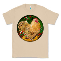 Mushroom cochin rooster christmas Classic Tee - LillyAllenDesigns