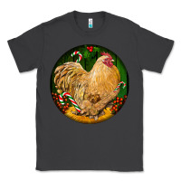 Smoke cochin rooster christmas Classic Tee - LillyAllenDesigns