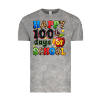 Cloud Rock happy 100 th days of school Vintage Tee - Artiststas