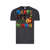 Vintage Black happy 100 th days of school Vintage Tee - Artiststas