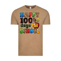 Vintage Coffee happy 100 th days of school Vintage Tee - Artiststas