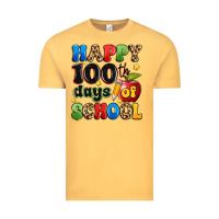 Vintage Mustard happy 100 th days of school Vintage Tee - Artiststas