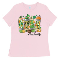 Retro Patricks Day Teacher Life Ladies Tee | Teevron