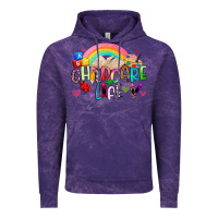 Cloud Purple childcare life Vintage Hoodie - Artiststas
