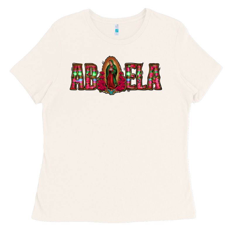 Abuela Floral Aztec Leopard Ladies Tee by Jasminsmagicworld | Teevron