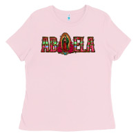Bubblegum Pink abuela floral aztec leopard Ladies Tee - Jasminsmagicworld