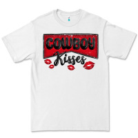 White cowboy kisses Premium Tee - MaliasSmallBusiness