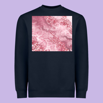 Glitter Pink Agate Heavyweight Sweatshirt Designed By Tumblerdesignbyshophia