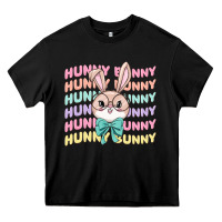 Black hunny bunny Heavy Core Tee - MaliasSmallBusiness