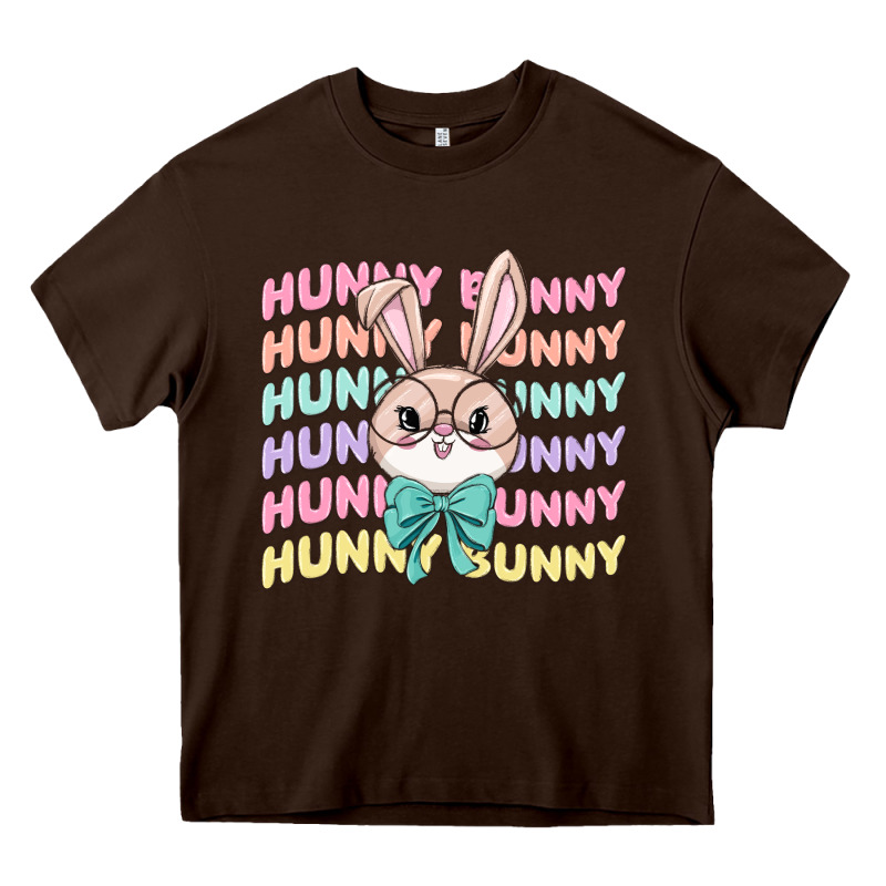 Hunny Bunny Heavy Core Tee by MaliasSmallBusiness | Teevron