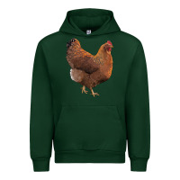 Foreset Green new hampshire red chicken Urban Hoodie - LillyAllenDesigns