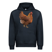 Navy new hampshire red chicken Urban Hoodie - LillyAllenDesigns
