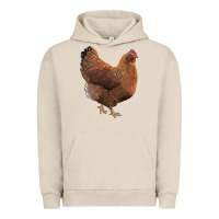 Pigment French Oak new hampshire red chicken Urban Hoodie - LillyAllenDesigns