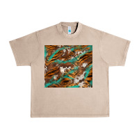 French Oak tiger cowhide tumbler Urban Heavy Tee - BarkalooDesign