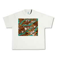 Pistachio tiger cowhide tumbler Urban Heavy Tee - BarkalooDesign