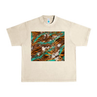 Sandshell tiger cowhide tumbler Urban Heavy Tee - BarkalooDesign