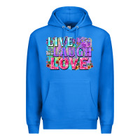 True Royal Live laugh love hippie Valentine's Day Premium Hoodie - FaDigitalArtStudio