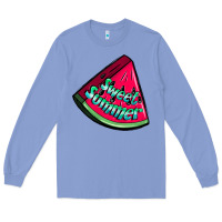 Colony Blue sweet summer watermelon Long Sleeve Tee - NancyCooperArtShop