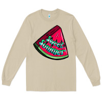Mushroom sweet summer watermelon Long Sleeve Tee - NancyCooperArtShop