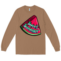 Toasted Coconut sweet summer watermelon Long Sleeve Tee - NancyCooperArtShop