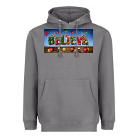 Storm christmas believe license plate Heavyweight Hoodie - BundleAndBundleShop