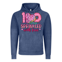 Vintage Denim 100 days sprinkled with fun Vintage Hoodie - Artiststas