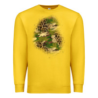 Lemon camouflage and leopard patch  1 Premium Sweatshirt - BundleAndBundleShop