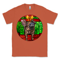 Copper christmas pig Classic Tee - LillyAllenDesigns
