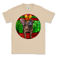 Mushroom christmas pig Classic Tee - LillyAllenDesigns