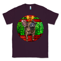 Plum christmas pig Classic Tee - LillyAllenDesigns
