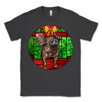 Smoke christmas pig Classic Tee - LillyAllenDesigns