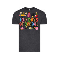 Vintage Black 100 days of school Vintage Tee - Artiststas