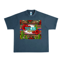 Midnight Navy texas chica with roses Urban Heavy Tee - Jasminsmagicworld