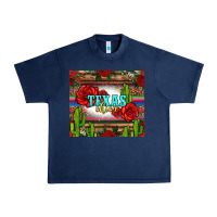 Navy texas chica with roses Urban Heavy Tee - Jasminsmagicworld