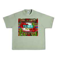 Oil Green texas chica with roses Urban Heavy Tee - Jasminsmagicworld
