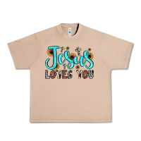 Burro jesus loves you Urban Heavy Tee - JahusDesignShop