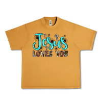 Peanut Butter jesus loves you Urban Heavy Tee - JahusDesignShop