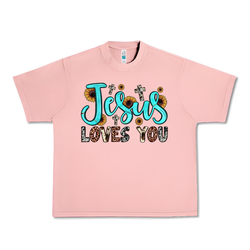 Jesus Loves You Urban Heavy Tee by JahusDesignShop | Teevron