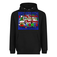 Black my favorite color is Christmas lights Heavyweight Hoodie - BundleAndBundleShop