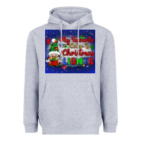Heather Grey my favorite color is Christmas lights Heavyweight Hoodie - BundleAndBundleShop