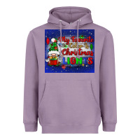 Lavender my favorite color is Christmas lights Heavyweight Hoodie - BundleAndBundleShop