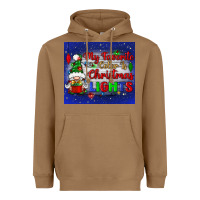 Toasted Coconut my favorite color is Christmas lights Heavyweight Hoodie - BundleAndBundleShop
